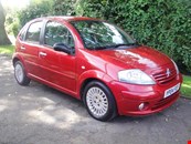 2004 CITROEN C 3 EXCLISIVE 5 DOOR 1.6 IN RED WITH LOW MILEAGE M O T AUGUST 2018